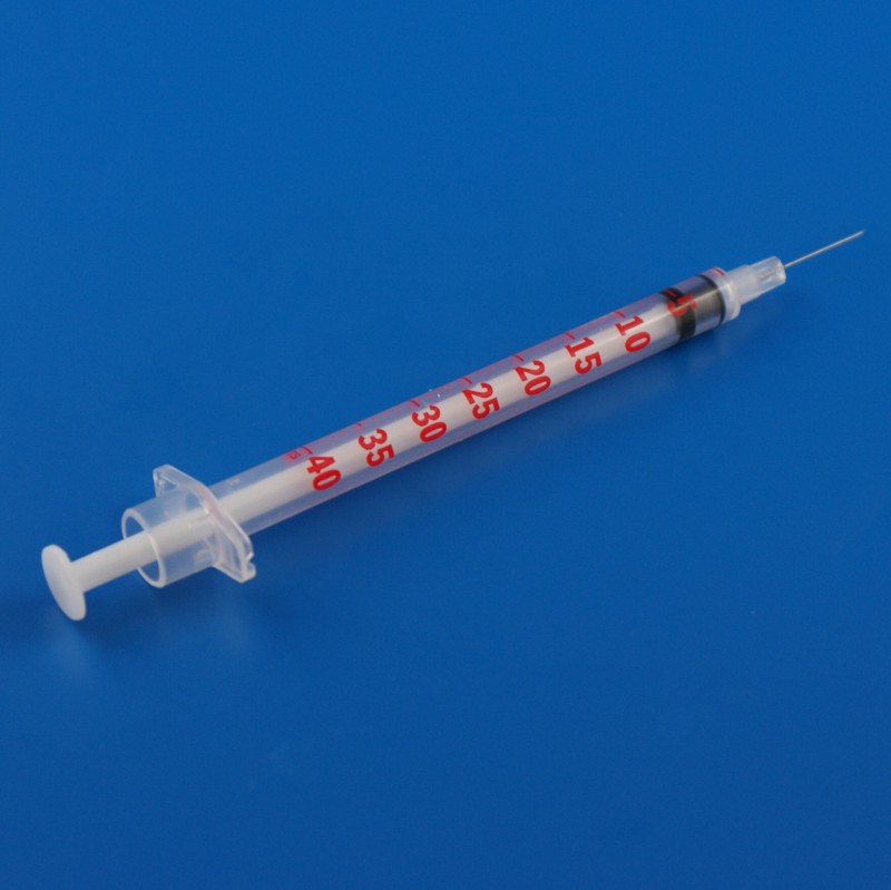 Micro-Fine+ Insulinspritzen 1 ml, U 40, 12,7 mm (100 Stück)