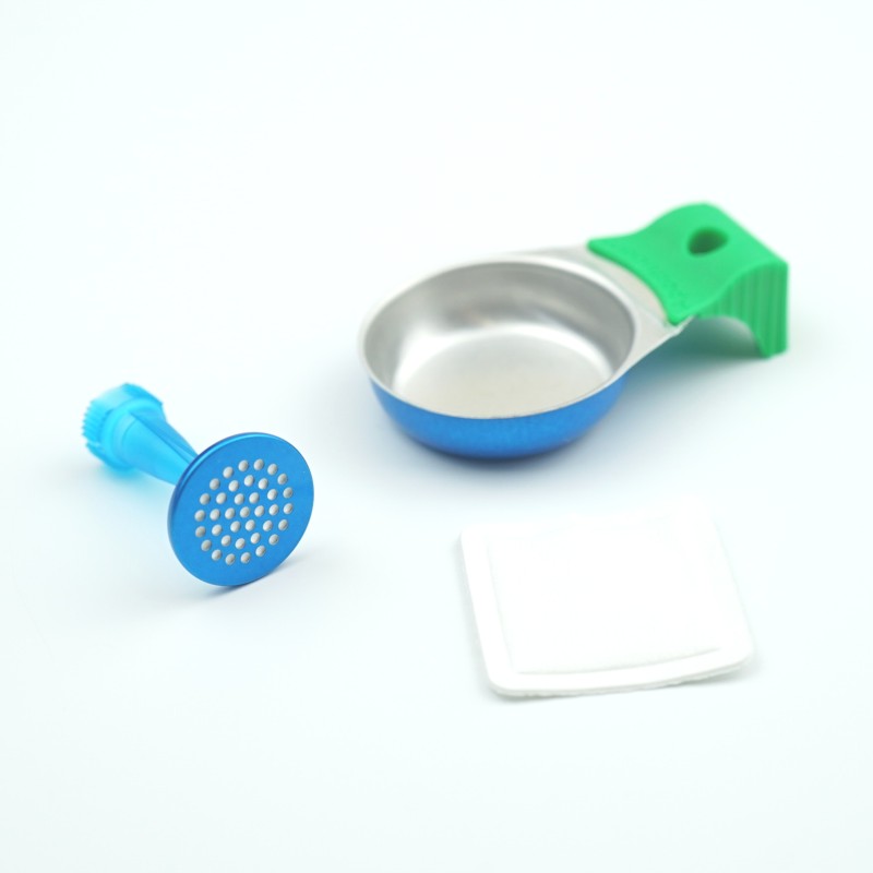 Sterimix+ (Löffel klein 2,5 ml + Filter blau + Tupfer) (1000 Stück)