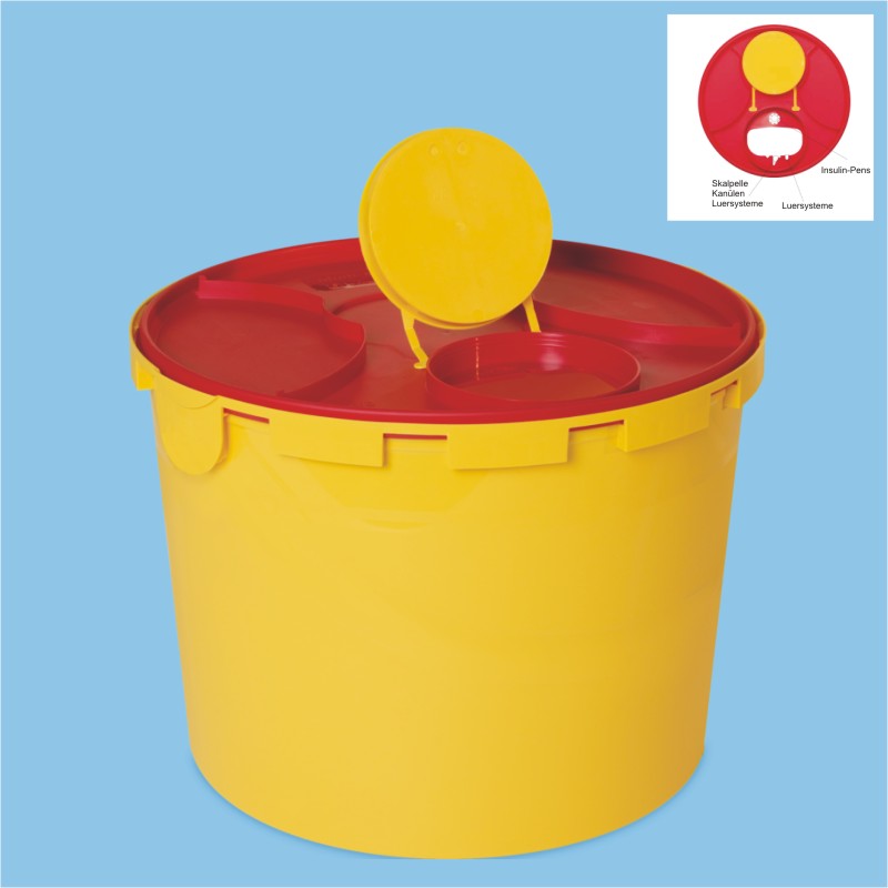 Kanülenabwurfbehälter Multi-Safe medi 11