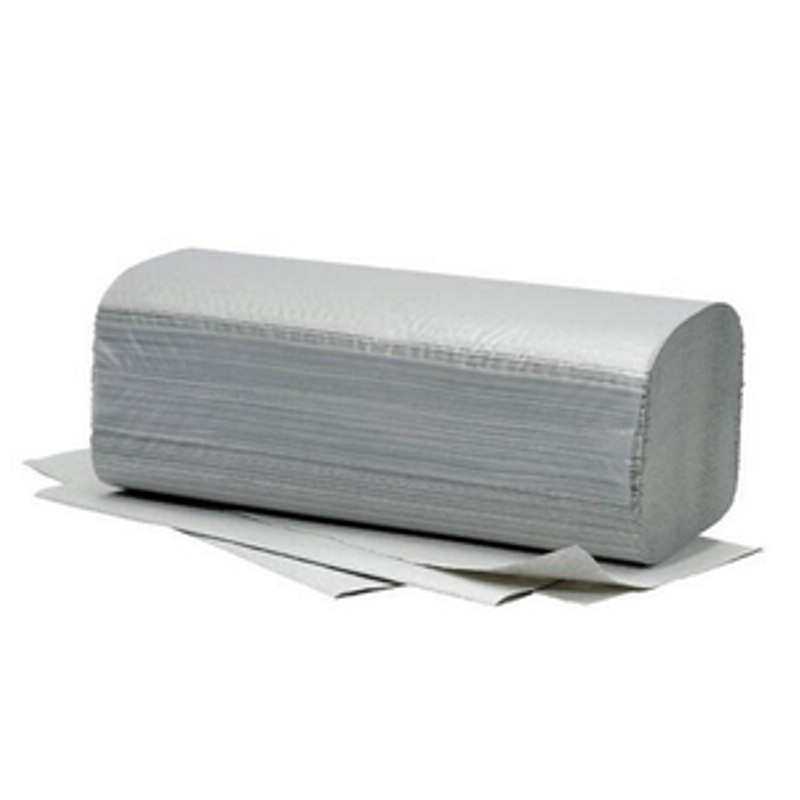 Papierhandtücher Fripa Plus 25 x 50 cm, 1-lagig, naturell, C-Falz (2400 Stück)