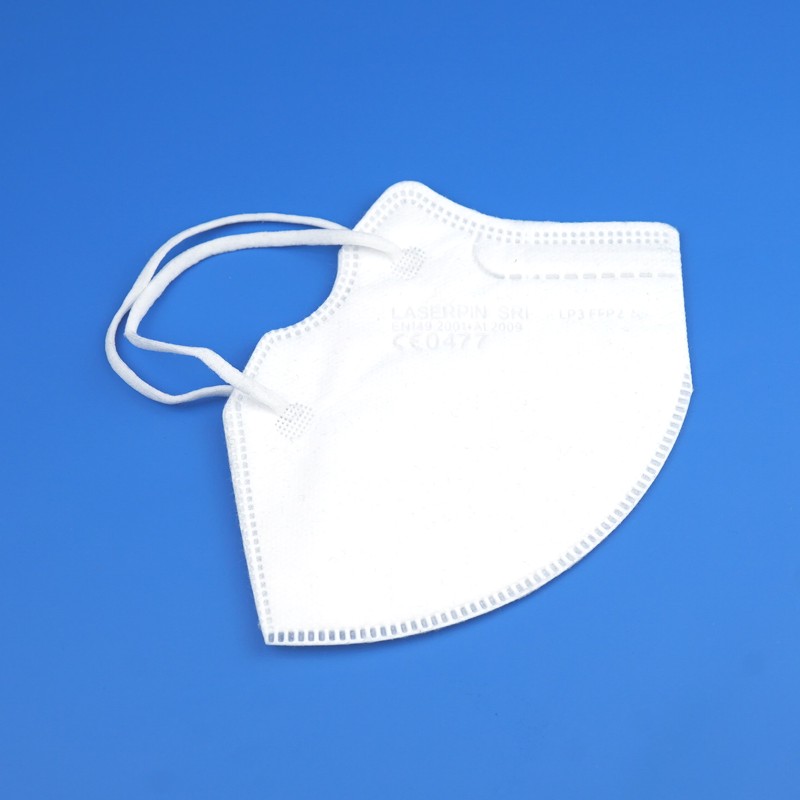 Faltmaske FFP2 NR D weiß, ohne Ausatemventil mit Ohrschlaufen Vivomed, EN 149:2001+A1:2009, CE0477