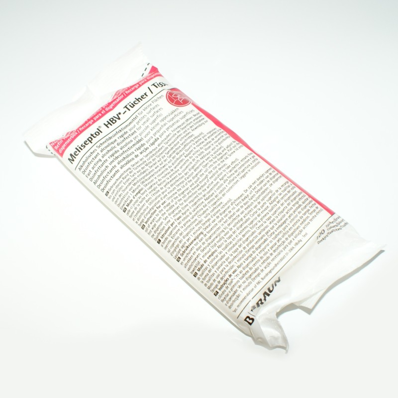 Meliseptol HBV-Tücher im Beutel Nachfüllpackung (100 Stück)