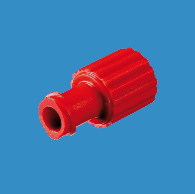 Kombistopfen Luer-Lock rot (100 Stück)