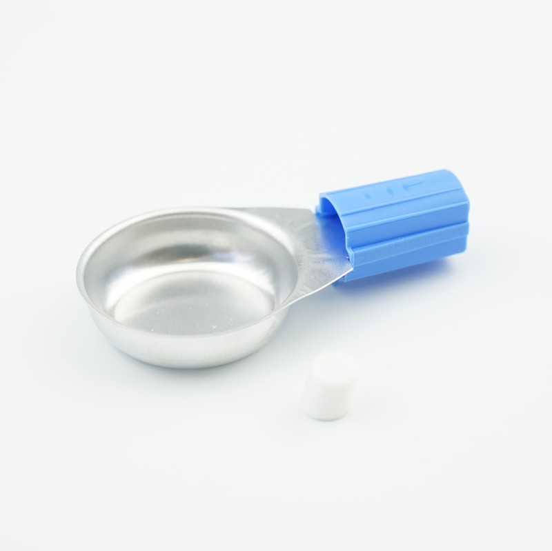 Aluminiumschale unlackiert mit Baumwollfilter, steril (1000 Stück)