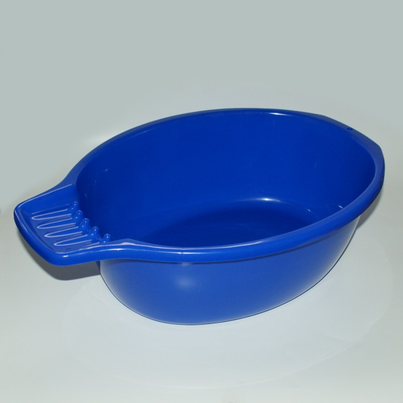 Waschschüssel mit Seifenablage 7 Liter,  blau
