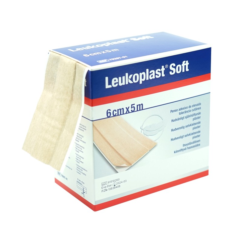 Leukoplast Soft 6 cm x 5 m