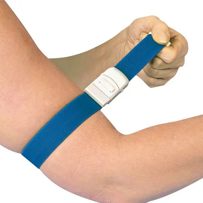 Venenstauer blau, Kunsttoffverschluß, latexfrei
