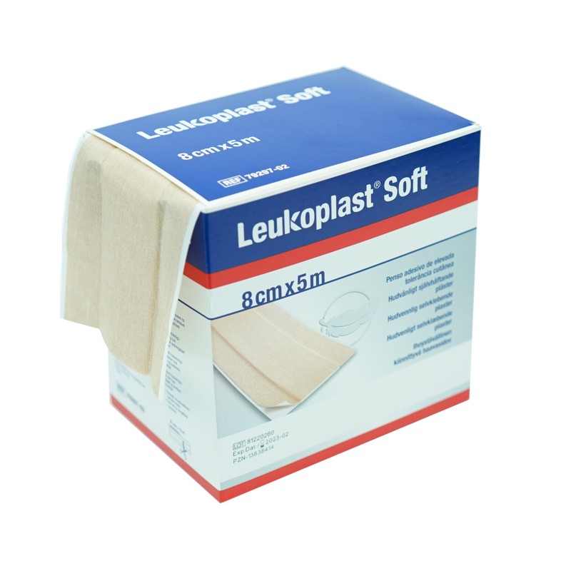 Leukoplast Soft 8 cm x 5 m