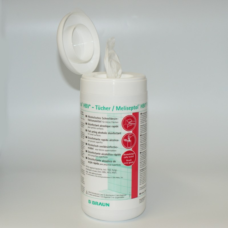 Meliseptol HBV-Tücher Spenderbox (100 Stück)